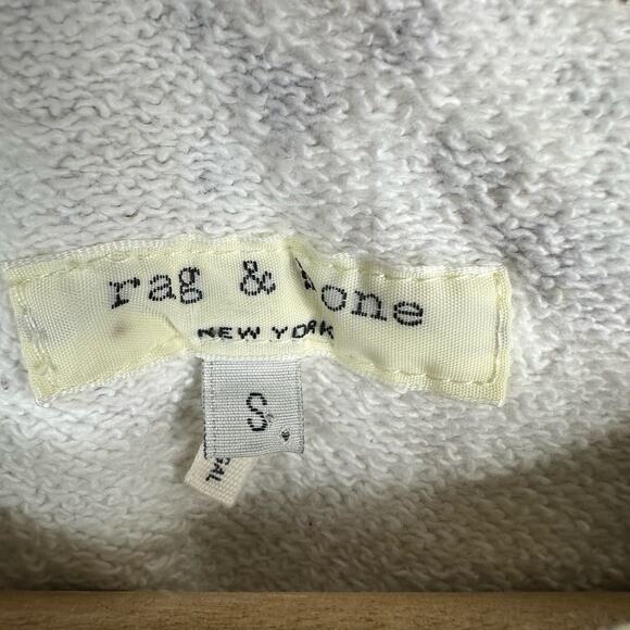 Rag & Bone Womens size Small Pixelated Camo Camouflage Crew Neck Crop Sweatshirt - Picture 8 of 10